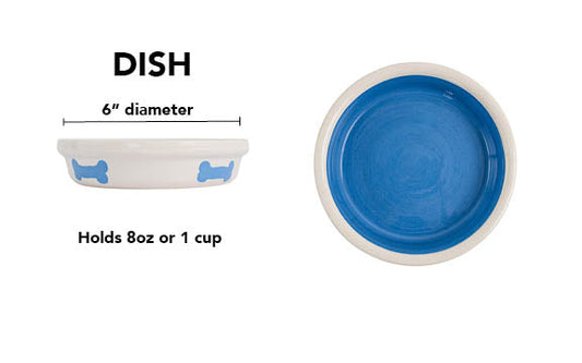 Bone Parade - Dish / Blue
