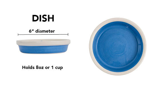 Pawfect Bowl Collection - Dish / Blue