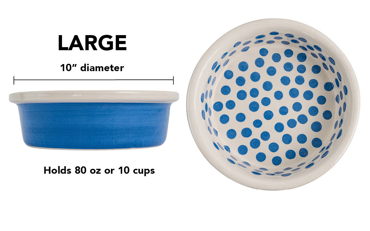 Happy Spots Collection - Large / Blue