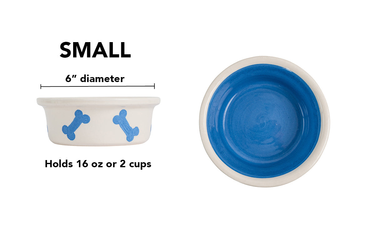 Bone Parade - Small / Blue